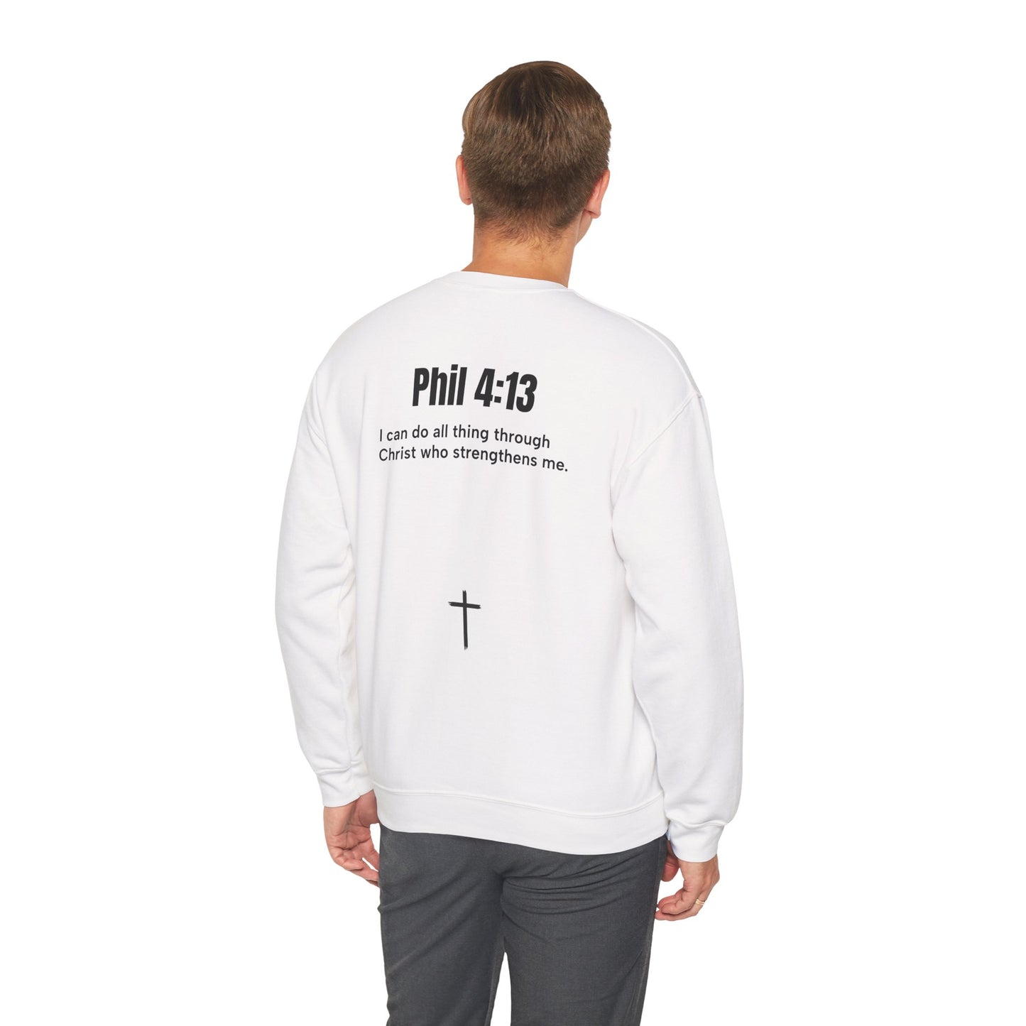 Phil 4:13 Unisex high quality crewneck sweatshirt