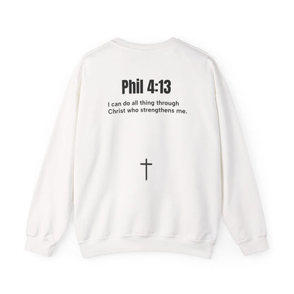 Phil 4:13 Unisex high quality crewneck sweatshirt
