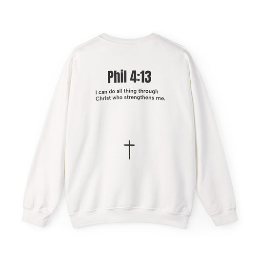 Phil 4:13 Unisex high quality crewneck sweatshirt