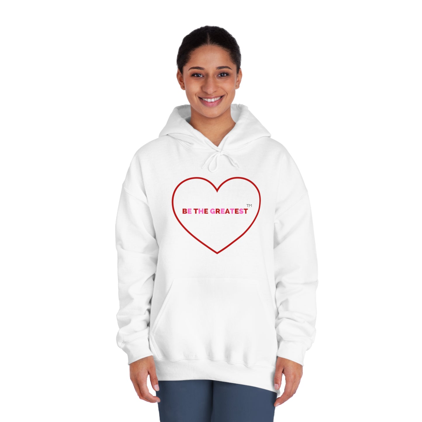 Love Motivational Unisex Hoodie – "Be The Greatest"