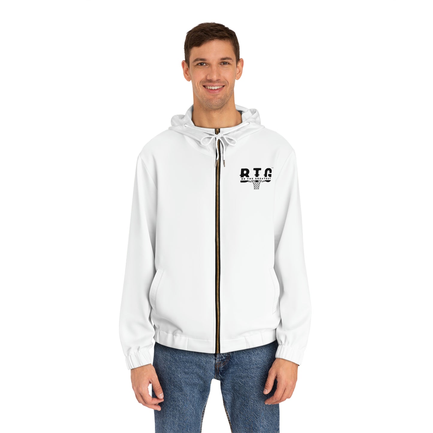 BTG, 3 point collection Men's Full-Zip Hoodie (AOP)